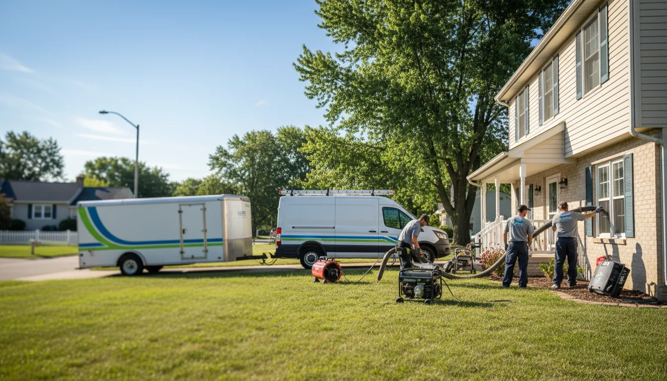 Flooded Basement Restoration And Cleanup With Repair in Algona, IA near me
